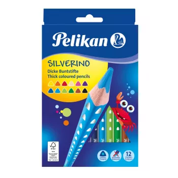 Pelikan 700627 väriliidut - sarja, jossa 12 eri väriä