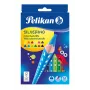 Pelikan 700627 väriliidut - sarja, jossa 12 eri väriä