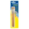Pelikan 720409 litteä sivellin koko 9, hopea, 10 kpl