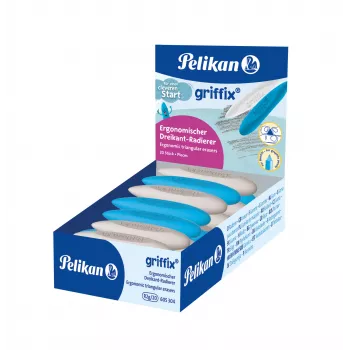 Pelikan griffix kolmio pyyhekumi, TPE-muovi, ergonominen otepinta, 1 kpl, eri värejä 300007862
