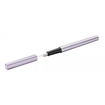Pelikan Ineo Elements täytekynä Lavender Scent, mattahiottu alumiini, kiillotettu ruostumaton teräskärki M 300009908