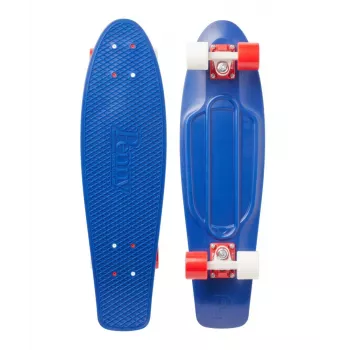 Penny Cruiser 27 sininen punainen valkoinen pyörät