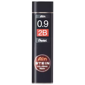 Pentel Ain Stein C279 lyijyn täyttöpakkaus 2B 0,9 mm 36 lyijyä putki