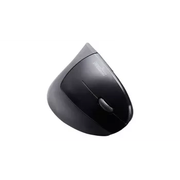Perixx PERIMICE-713 langaton ergonominen pystyhiiri, oikeakätinen, optinen, 2000 DPI, 2,4 GHz, nano-vastaanotin, musta