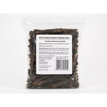 PETITTO kuivattu naudanliha puruluu 500 g