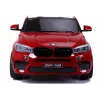 PETMEX akkukäyttöinen auto uusi BMW X6M SUV LED-valot MP3 punainen maalattu