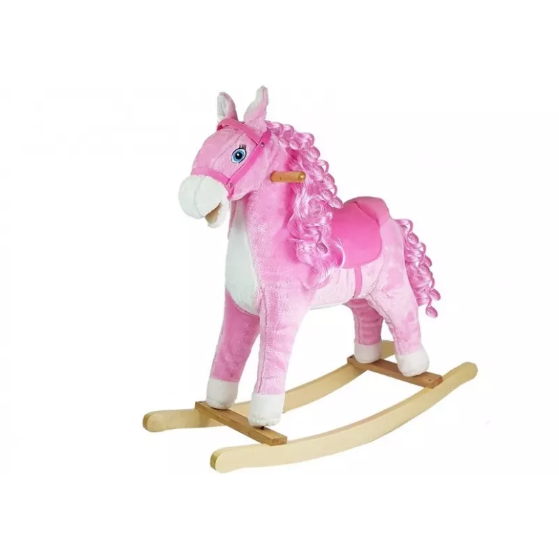 PETMEX keinuhevonen pinkki 74 cm 2255