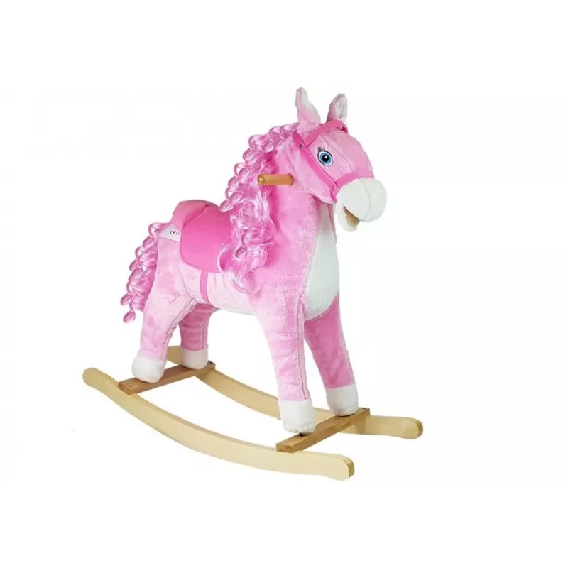 PETMEX keinuhevonen pinkki 74 cm 2255