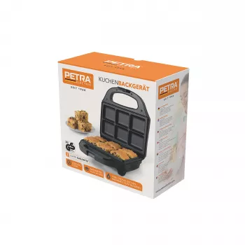 Petra PT5921DEKF Cake Maker - 7 minikakkua/muffinia/donitsia, 700W, tarttumaton, musta