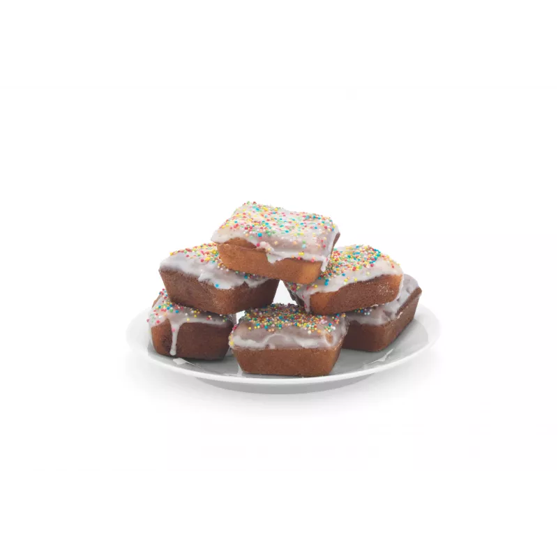 Petra PT5921DEKF Cake Maker – 7 minikakkua/cupcakea/donitsia, 700W, tarttumaton, musta