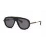 PHILIPP PLEIN MAN SPP151M570700 aurinkolasit musta asetaatti harmaa linssi 57 mm