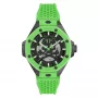 Philipp Plein miesten automaattinen kello PWPFA0624 46mm ruostumaton teräs musta silikoni