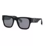 Philipp Plein miesten aurinkolasit SPP042M54703X - musta kehys, harmaat linssit, 54 mm