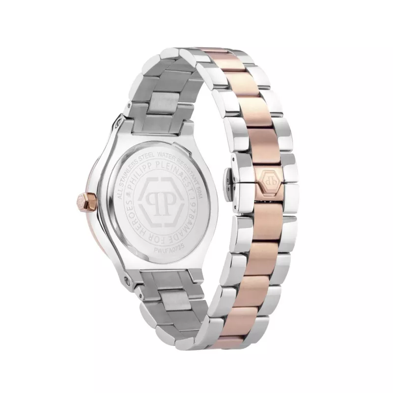 Philipp Plein miesten kello The Skull PWUFA0725 - 44mm musta kvartsi