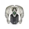 Philipp Plein miesten kello PWPMA0224 43 mm musta kellotaulu silikoniranneke