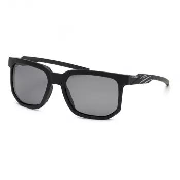 PHILIPP PLEIN SPORT miesten aurinkolasit SSP011-56U28P polarisoitu - mustat asetaattikehykset, harmaat linssit