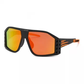Philipp Plein Sport miesten aurinkolasit SSP002-61U28A harmaa asetaatti 61 mm
