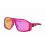 Philipp Plein Sport miesten aurinkolasit SSP002616YLR - musta suorakaiteen muotoinen kehys harmailla linsseillä