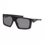 PHILIPP PLEIN SPORT miesten aurinkolasit SSP009-58U28P - suorakaiteen muotoiset täysreunakehykset, harmaat linssit, UV400-suojaus