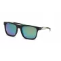 Philipp Plein Sport miesten aurinkolasit SSP010-56U28Z - musta asetaattikehys, harmaat polykarbonaattilinssit, 56/19/135 mm