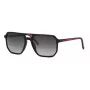 Philipp Plein Sport miesten aurinkolasit SSP032-580703 - mustat kehykset, harmaat linssit - 58/19/145 mm
