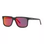 Philipp Plein Sport miesten aurinkolasit SSP037-59L46P - musta kehys, smoke grey liukuväri -linssi - 59/16/150 mm