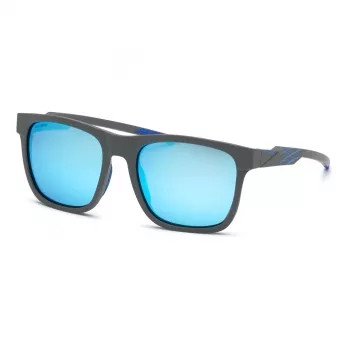 Philipp Plein Sport SSP010-56507P miesten polarisoidut aurinkolasit - musta kehys harmaat linssit 56mm