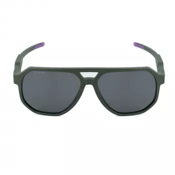 PHILIPP PLEIN SPORT SSP014-61J97P miesten aurinkolasit - musta kehys, harmaat polarisoidut linssit, 61/15/135 mm