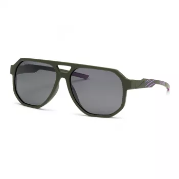 PHILIPP PLEIN SPORT SSP014-61J97P miesten aurinkolasit - musta kehys, harmaat polarisoidut linssit, 61/15/135 mm