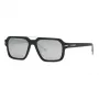 Philipp Plein Sport SSP036-577EPP miesten suorakaiteen muotoiset aurinkolasit musta/harmaa 57 mm