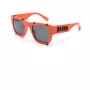 Philipp Plein SPP042W54V47F miesten suorakaiteen muotoiset aurinkolasit musta/harmaa 54/23/145 mm