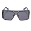 Philipp Plein SPP096M990I86 miesten aurinkolasit Pilot Aviator metalli musta harmaa liukuväri UV400 99 mm