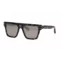 Philipp Plein SPP108V56721X unisex aurinkolasit musta/harmaa 56/19/145 mm