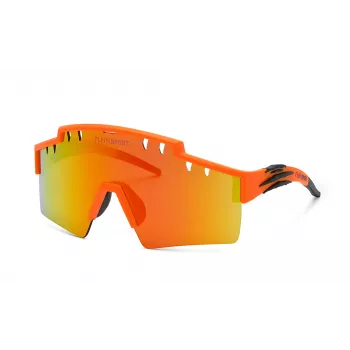 Philipp Plein SSP001-99B55A miesten aurinkolasit Shield musta kehys harmaat linssit 99/0/130 mm
