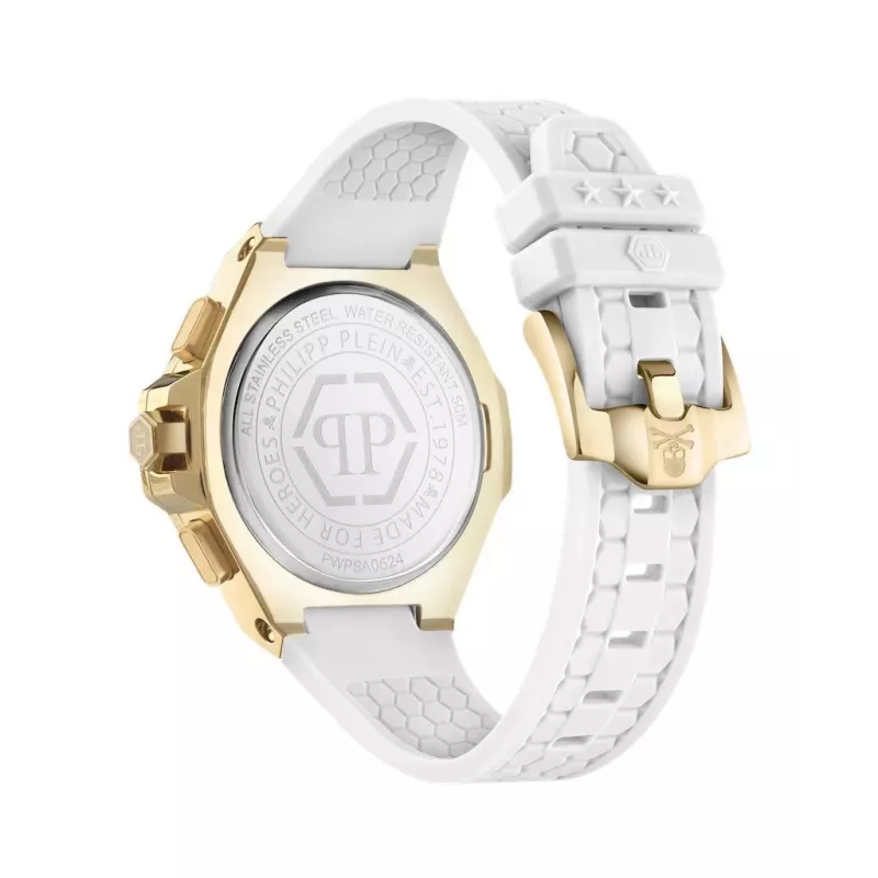 Philipp Plein The $keleton automaattikello miesten PWPSA0624 42mm musta silikoni