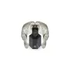 Philipp Plein The $keleton miesten automaattikello PWPRA0624 46mm teräs musta silikoni
