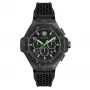 Philipp Plein The $keleton miesten automaattikello PWPRA0624 46mm teräs musta silikoni