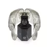 Philipp Plein The Skeleton automaattikello miesten PWRAA0923 42mm musta silikoni