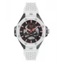 Philipp Plein The Skeleton miesten automaattikello PWPFA0724 46 mm musta silikoni
