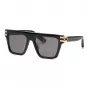 PHILIPP PLEIN unisex-aurinkolasit SPP108M560700 - musta kehys, harmaat linssit, 56 mm