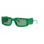 PHILIPP PLEIN unisex-aurinkolasit SPP119M580859 - musta kehys, harmaat linssit, 58 mm