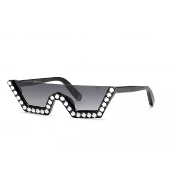 Philipp Plein naisten aurinkolasit SPP031S990700 musta kehys UV400