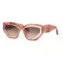 Philipp Plein naisten aurinkolasit SPP099M5506Z8 - musta asetaattikehys, harmaat linssit, 55/18/140 mm