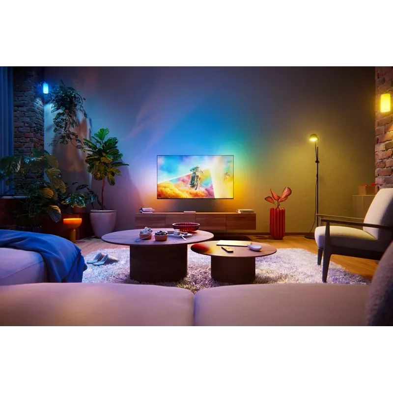 Philips 65PQS8501/12 65 tuuman QLED Ambilight Smart TV 4K UHD Titan OS musta