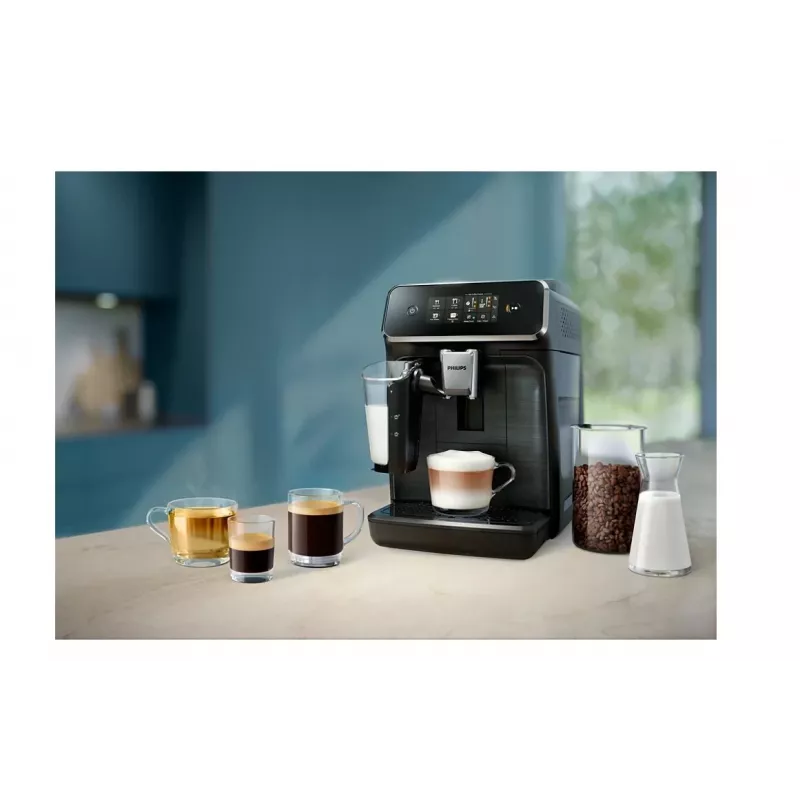 Philips EP2331/10 täysautomaattinen espressokeitin LatteGo-toiminnolla, musta