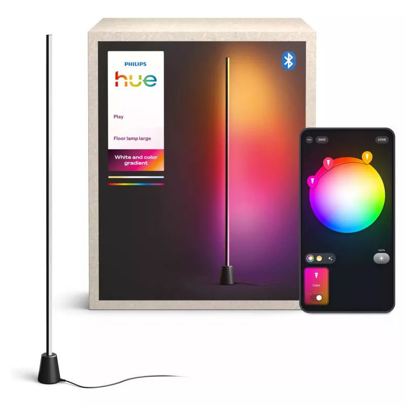 Philips Hue Gradient Play Floor Large musta