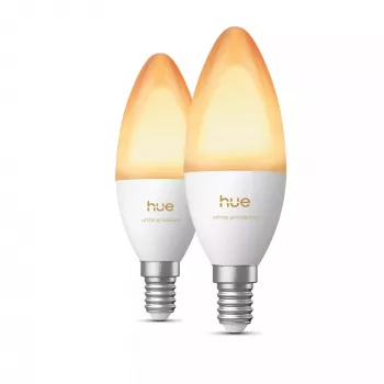 Philips Hue White Ambiance Kynttilälamppu E14 B39 EU 2 kpl:n pakkaus