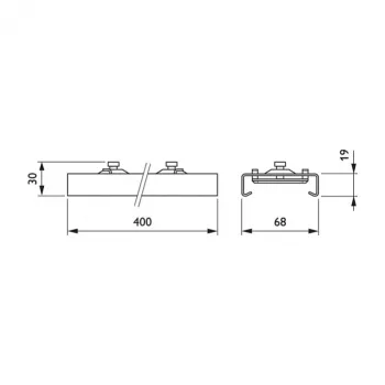 Philips Maxos LL500Z MB-SW WH ripustus, portaattomasti säädettävä, valkoinen
