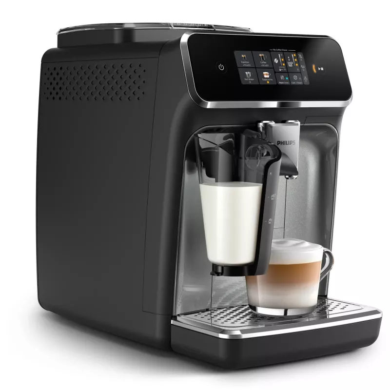 Philips Series 2300 LatteGo täysautomaattinen espressokeitin EP2339/40 musta/hopea