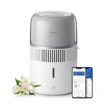 Philips Series 5000 HU5710 aromadiffuuseri ja ilmankostutin hopea valkoinen